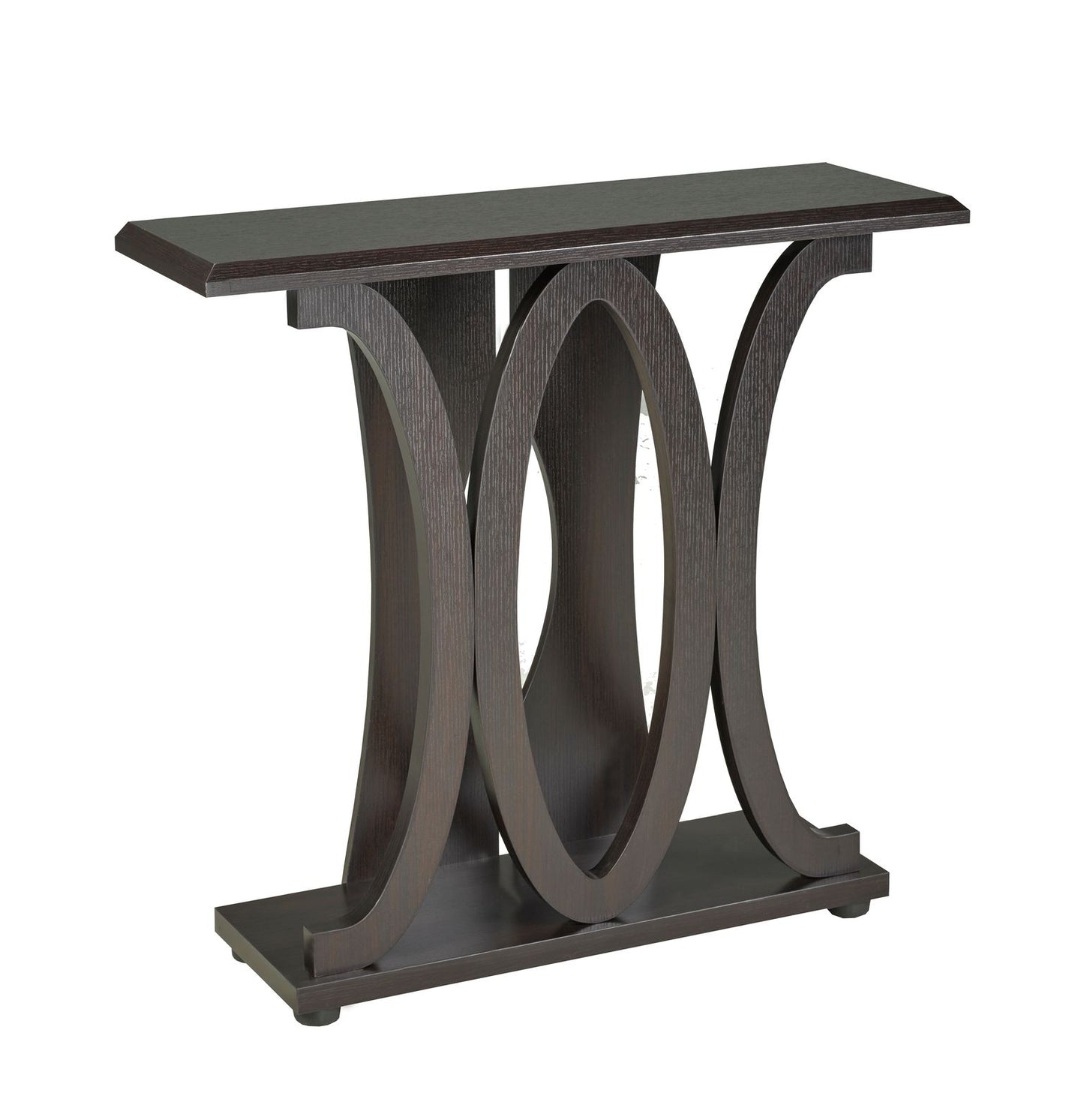 Wooden Console Table- Dark Cherry