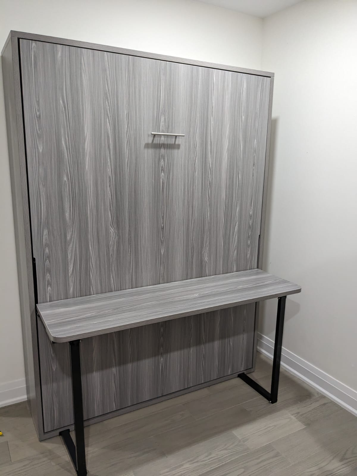 Vertical Style Wall/Murphy Bed with Desk- Mira