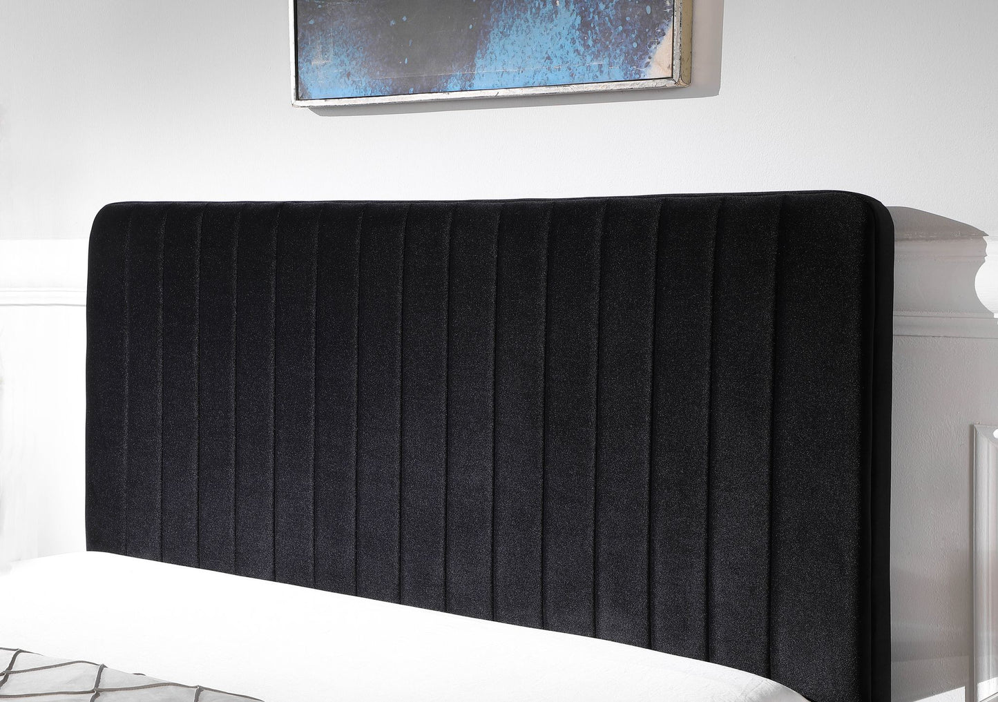 Black Modern Hydraulic Storage Bed Frame- 897