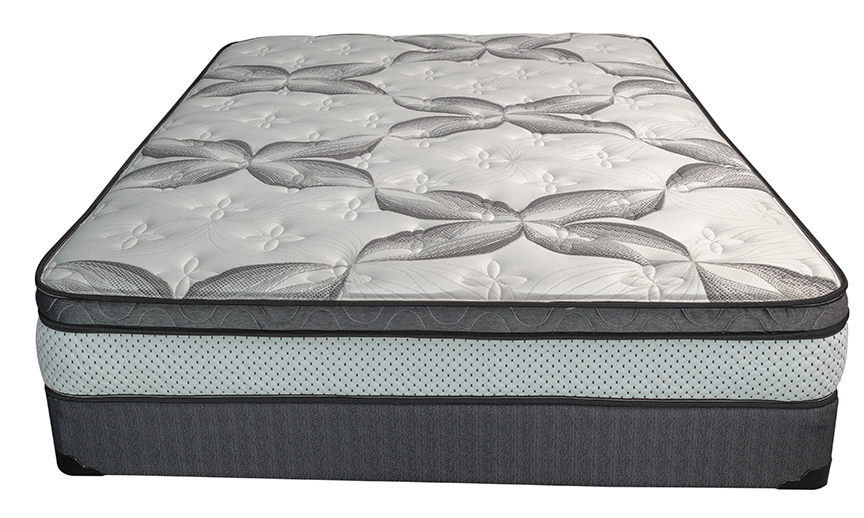 9'' Euro Top Medium Firm Spring Mattress- Care Plus