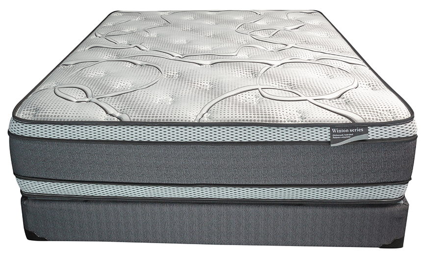 12'' Both Sided Pocket Coil Pillow Top Medium Firm Mattress- Winton Series
